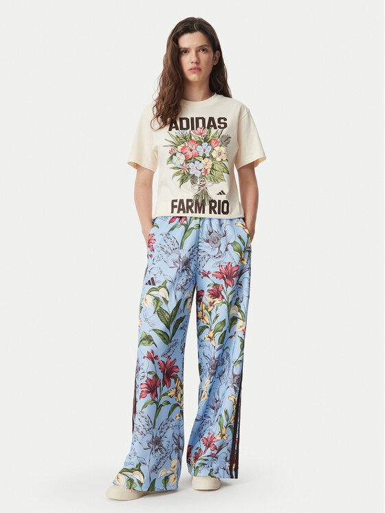 adidas adidas Póló Fram Rio Graphic KR0280 Krém Regular Fit
