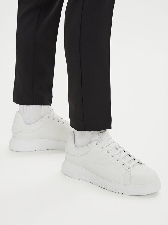 Emporio Armani Sneakersy Emporio Armani EM003663 AF19999 U0001 Biela