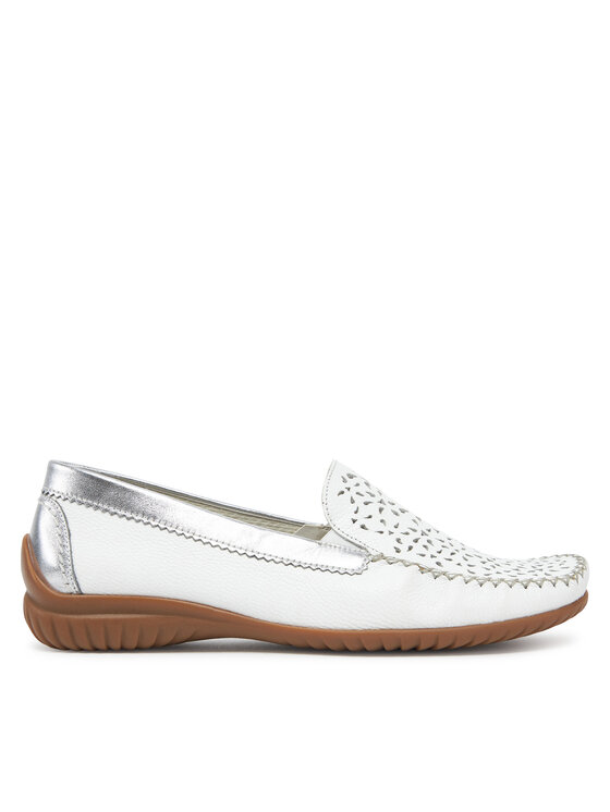 Gabor Mokasíny Gabor 66.094.51 Bílá
