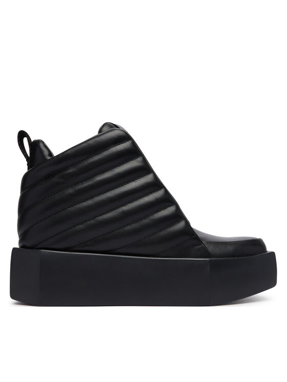 United Nude Μποτάκια United Nude Stone Puffy Mid 1105701170 Μαύρο