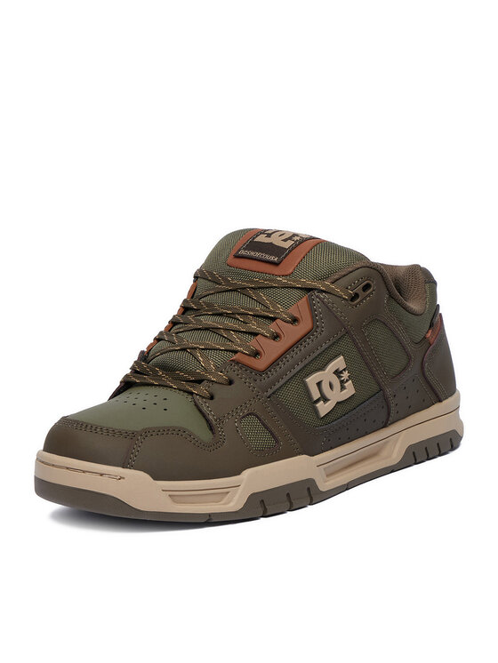 DC Shoes Sneakersy DC Shoes EO-STAG WNT DC02399301 Tmavě zelená