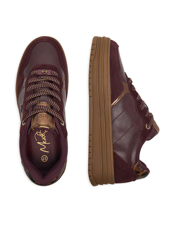 MEXX Sneakersy MEXX EO-MI001006463W Bordowy