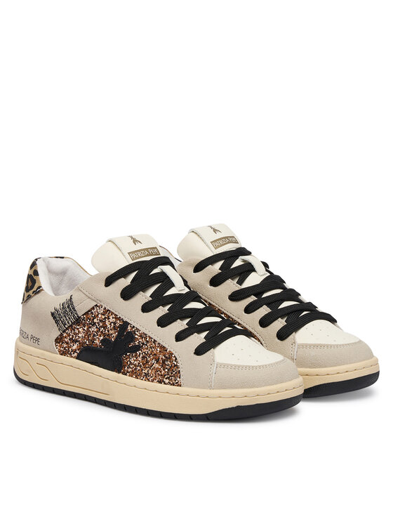 Patrizia Pepe Zapatillas Patrizia Pepe PK420.06 Beige claro