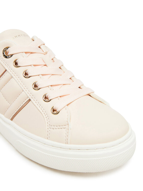 Tommy Hilfiger Sneakersy Tommy Hilfiger Low Cut Lace-Up Sneake 3A9-33745-1439 Ružová