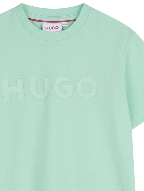 HUGO HUGO Camiseta G01014 D Verde Regular Fit
