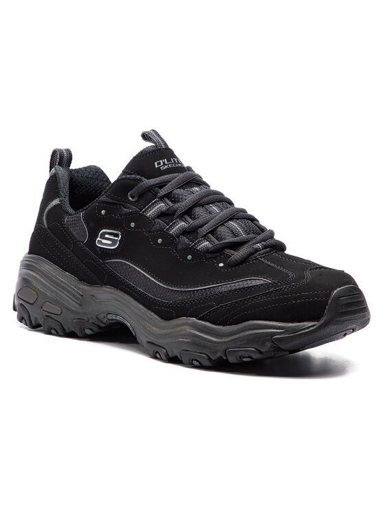 Skechers Sneakersy Skechers D'Lites 52675/BBK Čierna