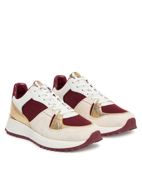 MICHAEL Michael Kors Снікерcи MICHAEL Michael Kors Jaime 43T5JMFS6S Бордовий