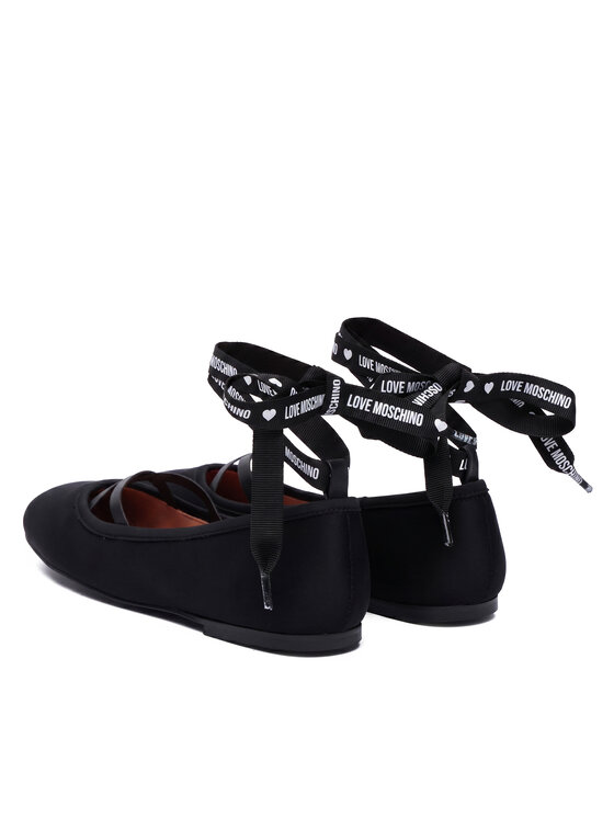 LOVE MOSCHINO Балетки LOVE MOSCHINO JA11141G1PIM0000 Чорний