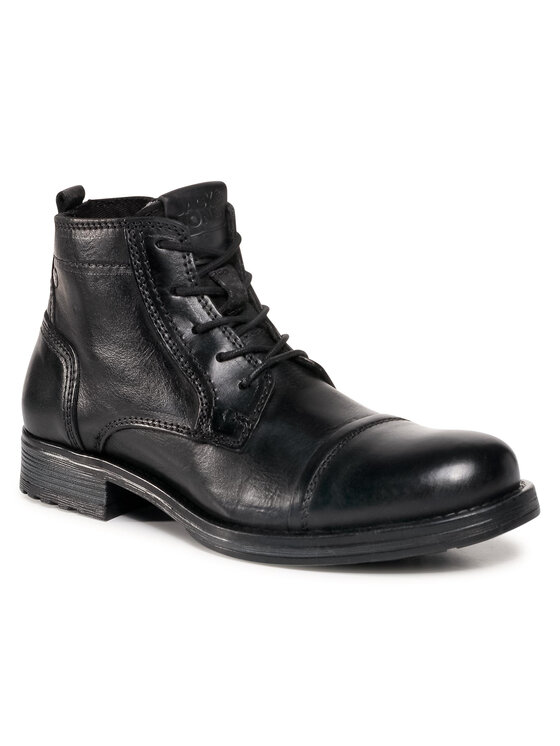 Jack & Jones Csizma Jack & Jones Jfwrussel Mid 12175957 Fekete