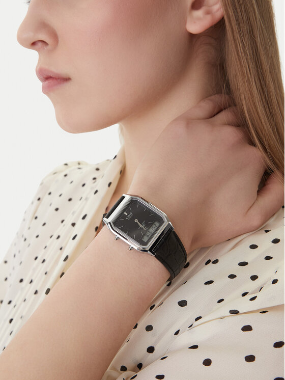 Casio Годинник Casio AQ-230EL-1AEF Чорний
