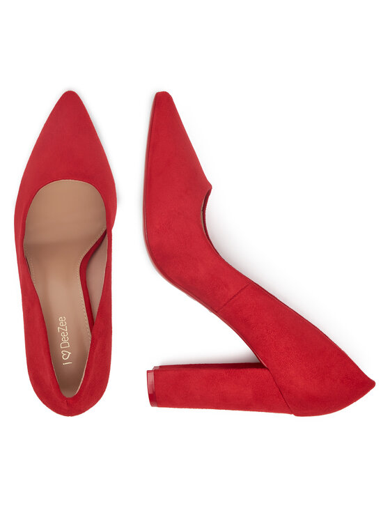 DeeZee Обувки на ток DeeZee F-DY-9855-1 Червен