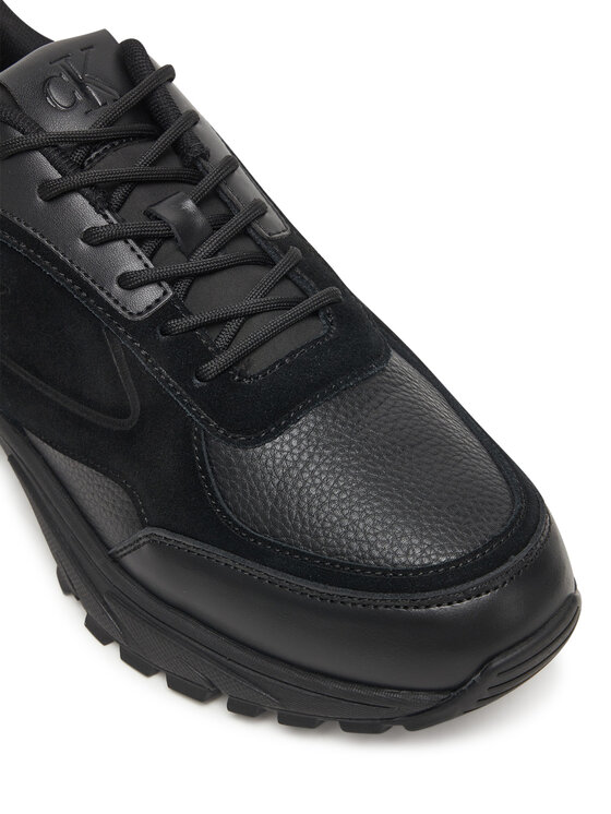 Calvin Klein Jeans Sneakers Calvin Klein Jeans Hike Runner Hf Lth Mix YM0YM01289 Negru
