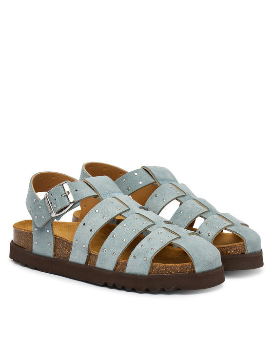 Scholl Босоніжки Scholl Beatriz Fisherman F00758 Голубий