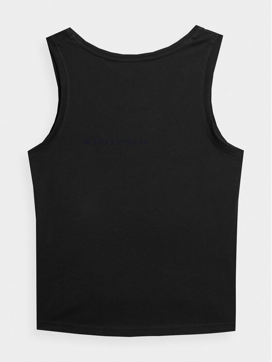4F 4F Top 4FSS23TTSHF567 Crna Regular Fit