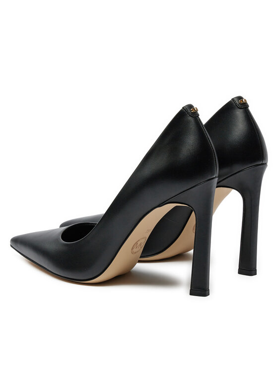 MICHAEL Michael Kors Туфлі на шпильці MICHAEL Michael Kors Amara leather Pump 40S4AMHP1L Чорний