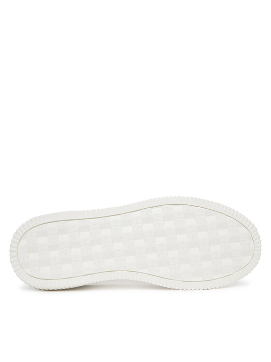 Calvin Klein Jeans Zapatillas Calvin Klein Jeans Chunky Cupsole Ru Patch Lth YM0YM01296 Blanco