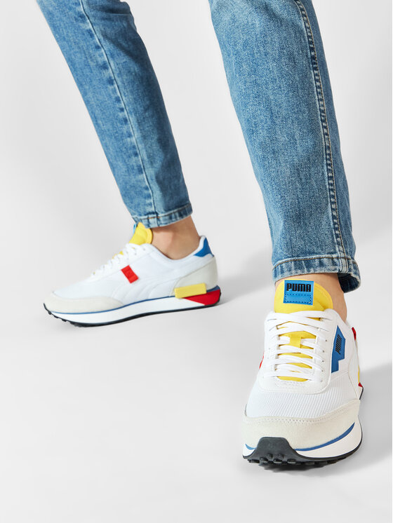 Puma Αθλητικά Puma Future Rider Neon Play 373383 08 Λευκό