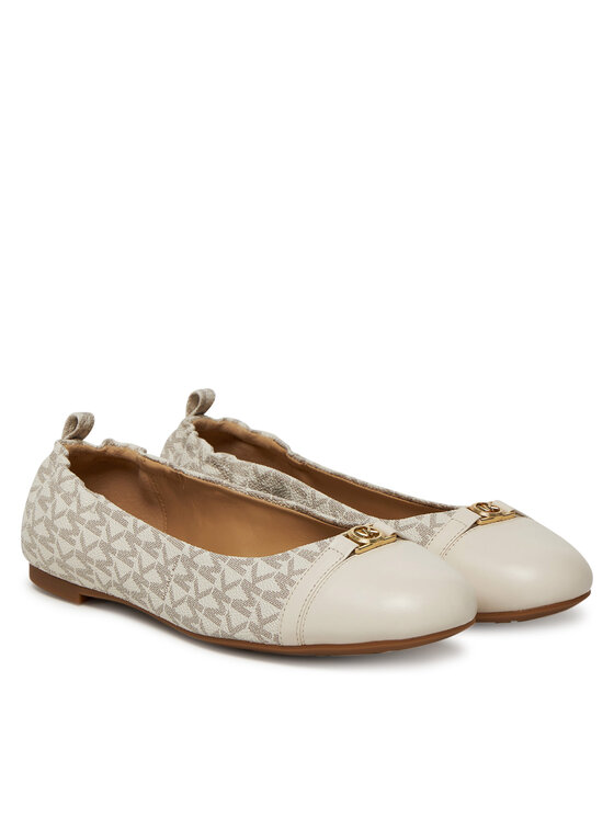 MICHAEL Michael Kors Балетки MICHAEL Michael Kors Mandy 40S5MAFP1B Écru