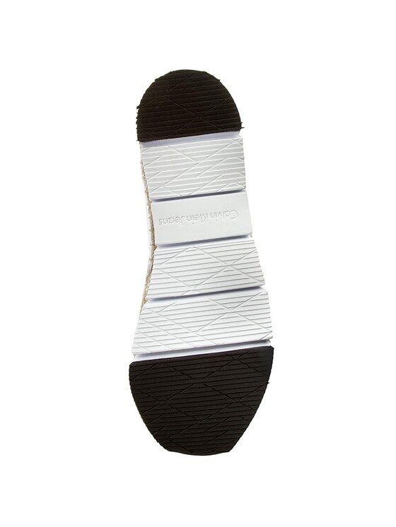 Calvin Klein Jeans Espadrilės Calvin Klein Jeans Genna R3768 Balta