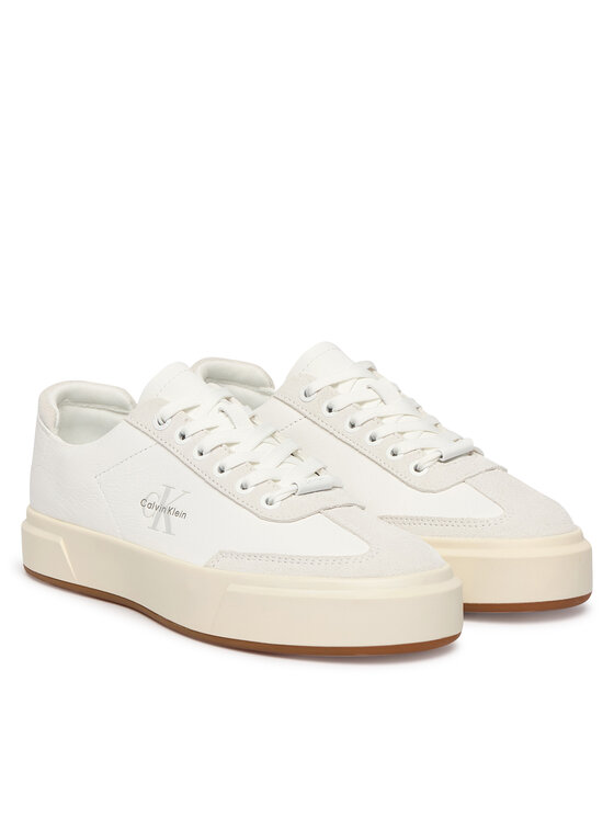 Calvin Klein Sneakersy Calvin Klein Basket Cups Lup Wt Lth Su HW0HW02984 Biały