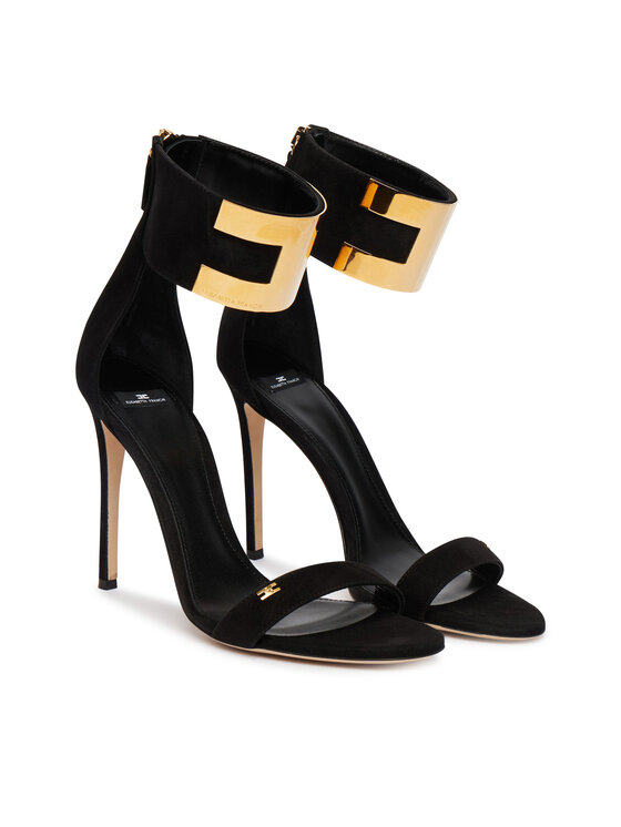 Elisabetta Franchi Босоніжки Elisabetta Franchi SA-91L-62E2-V600 Чорний