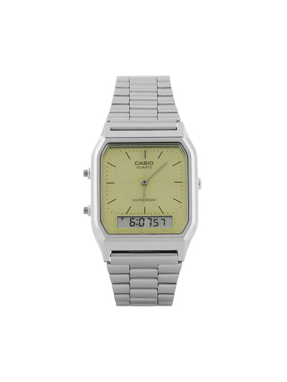 Casio Годинник Casio Vintage AQ-230A-9AMQYES Срібний