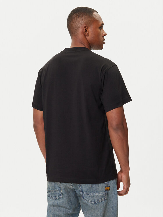 Versace Jeans Couture Versace Jeans Couture Camiseta 79GAHP10 CJ01P Negro Regular Fit