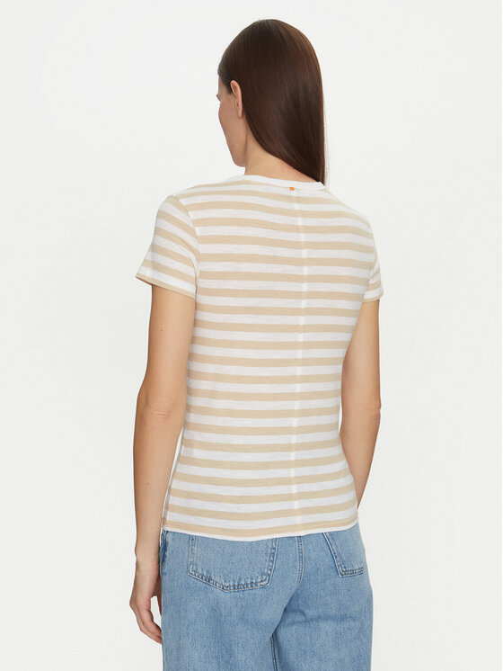 BOSS BOSS Футболка Esla 50504192 Бежевий Regular Fit