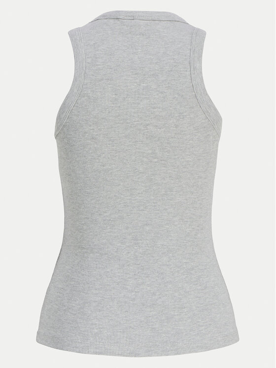JJXX JJXX Топ 12224661 Сірий Rib Fit