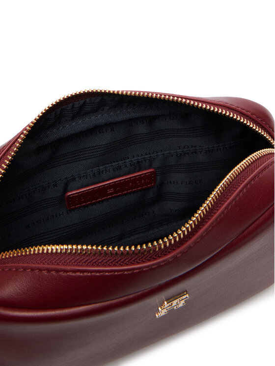 Tommy Hilfiger Ročna torba Tommy Hilfiger Th Essential Camera Bag AW0AW18370 Bordo rdeča