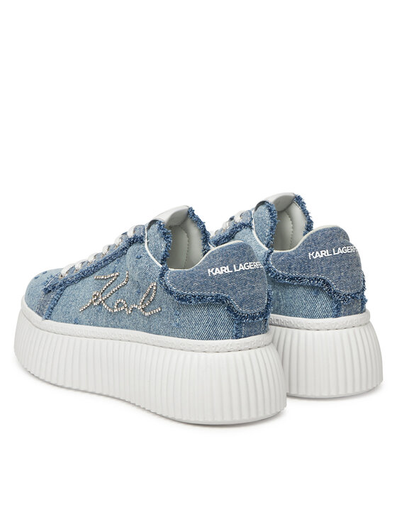 KARL LAGERFELD Снікерcи KARL LAGERFELD KL42372S Голубий