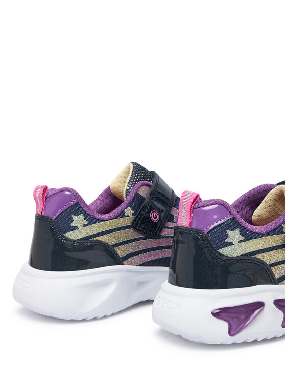 Geox Tenisice Geox J Assister Girl J56E9B 0ASKN C4269 D Tamnoplava