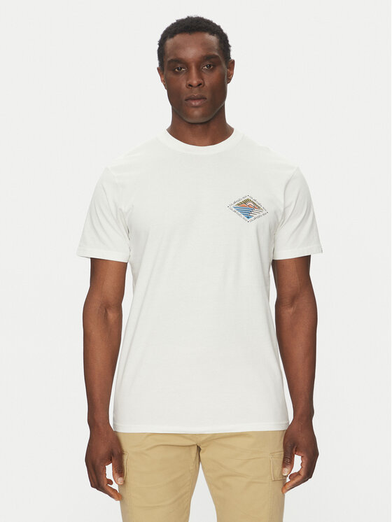 Quiksilver Quiksilver Majica EQYZT08038 Écru Regular Fit