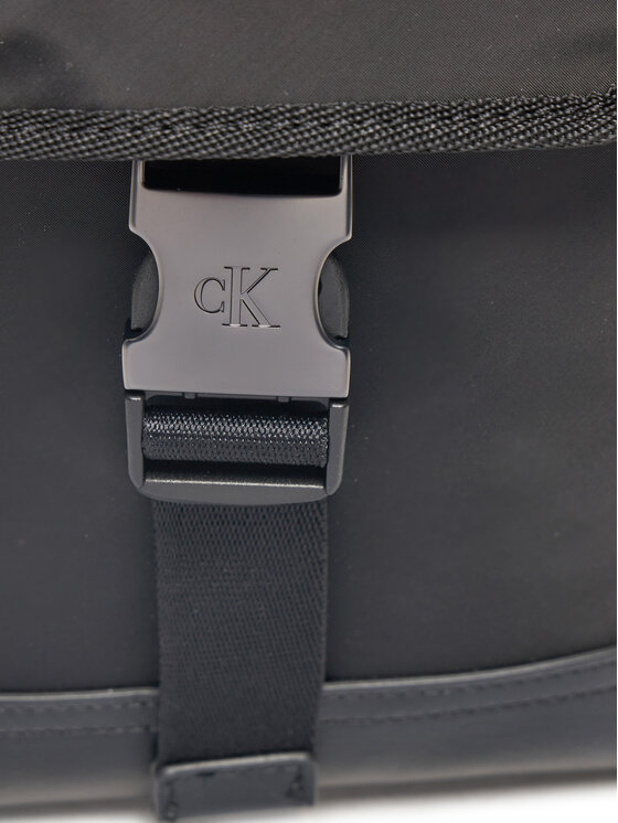 Calvin Klein Jeans Мъжка чантичка Calvin Klein Jeans Speed Clip Ut Flap Reporter Ny K50K513003 Черен