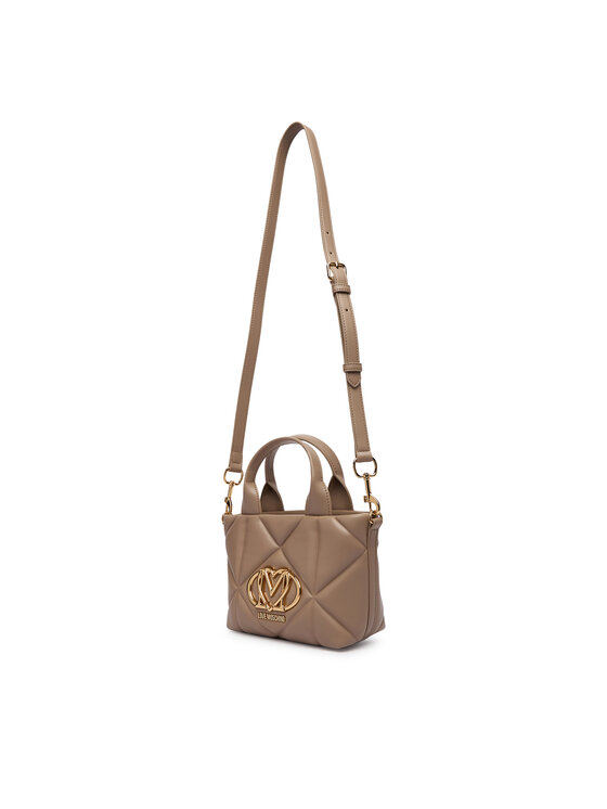 LOVE MOSCHINO Τσάντα LOVE MOSCHINO JC4255PP0PLC0105 Σκούρο μπεζ