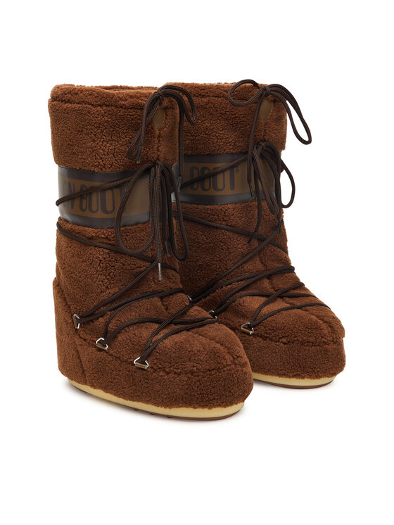 Moon Boot Снігоходи Moon Boot Mb Icon Fleece 80D1403080 Коричневий