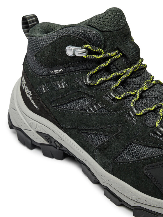 Jack Wolfskin Trekingová obuv Jack Wolfskin Vojo Tour Mid M A62072 Čierna