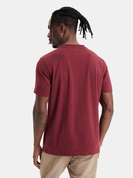 BOSS BOSS Camiseta Tee  50506373 Guinda/burdeos Regular Fit
