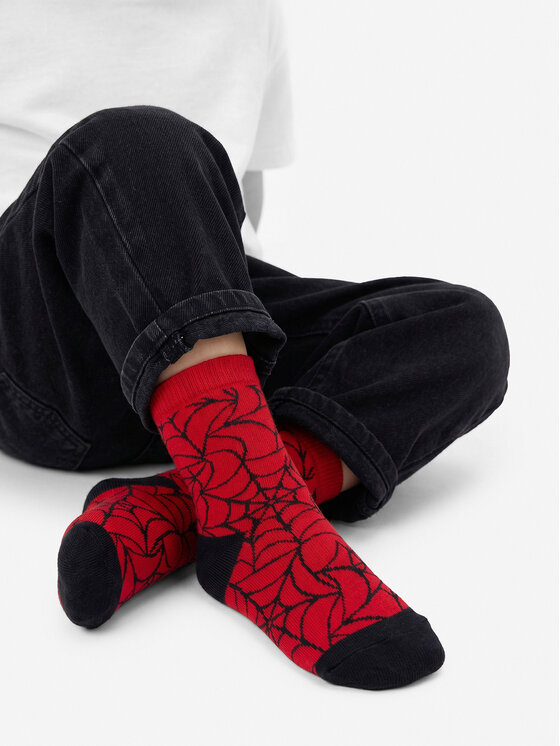 Spiderman Ultimate Довгі шкарпетки Spiderman Ultimate CEO-ACCCS-AW26-225SPRMV(3-PACK) Кольоровий