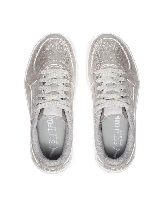 Puma Laisvalaikio batai Puma Sky Wedge Metallic 382702 02 Sidabrinė