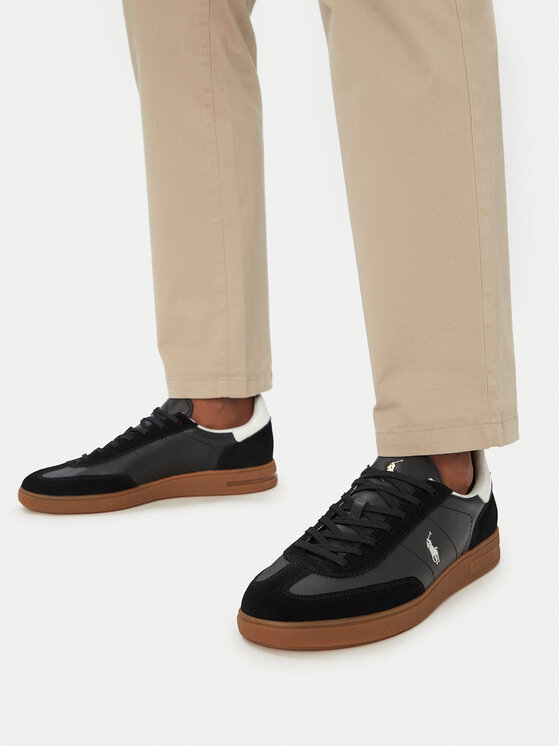 Polo Ralph Lauren Sneakersy Polo Ralph Lauren 809961181002 Černá