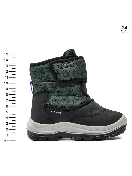 Geox Śniegowce Geox B Flanfil Boy B Abx B263VE 0BCMN C9358 M Czarny