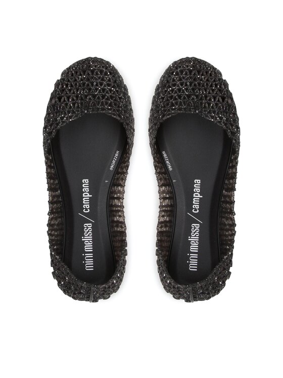 Melissa Ballerine Melissa Mini Melissa Campana Papel Inf 32996 Nero
