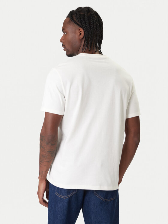Calvin Klein Calvin Klein Camiseta 30s Graphic LV04RE820G Blanco Regular Fit