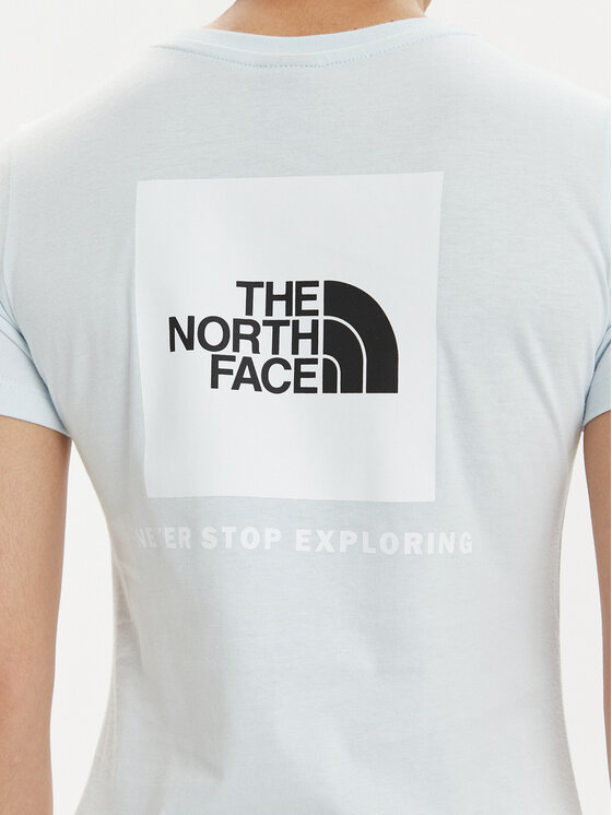The North Face The North Face Marškinėliai Redbox NF0A87NM Žydra Regular Fit