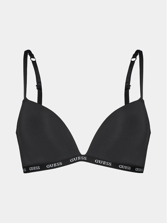 Guess Guess Sujetador sin aros O3YC02 KBS50 Negro