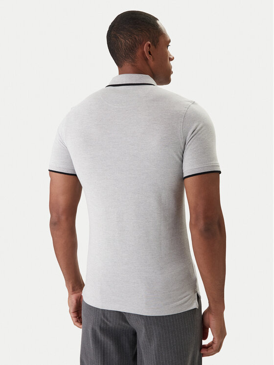 Jack & Jones Jack & Jones Polo marškinėliai Paulos 12136668 Pilka Slim Fit