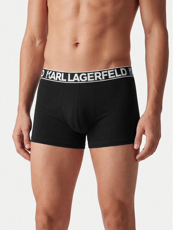 KARL LAGERFELD KARL LAGERFELD Conjunto de calzoncillos boxer B2M47002 Negro