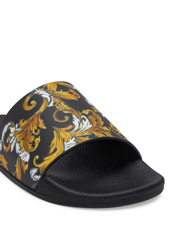Versace Jeans Couture Шльопанці Versace Jeans Couture 78VA3SQ3 Чорний