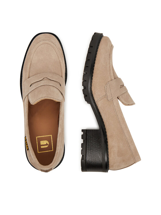 G-Star Raw Loafersy G-Star Raw WI34-JANELLE-01 Béžová
